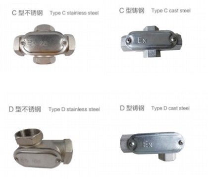 枣庄BCH防爆接线盒(e)-C型D型不锈钢铸钢
